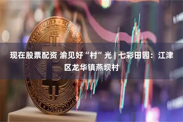 现在股票配资 渝见好“村”光 | 七彩田园：江津区龙华镇燕坝村